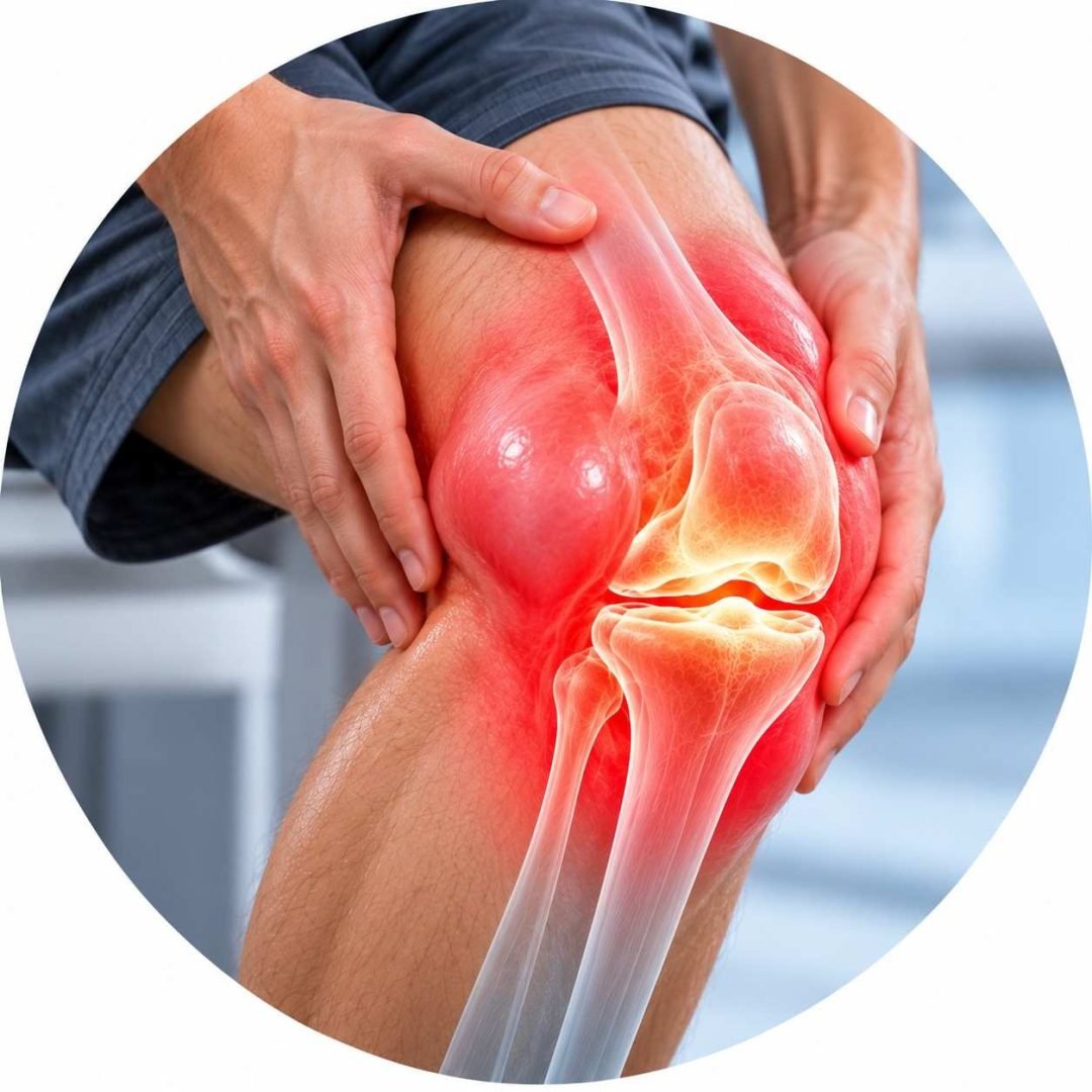 swelling around the joint